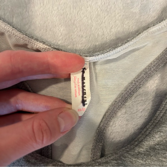 Free People Movement Lightning Synergy Active Bralette Grey Size Extra Small - Picture 4 of 8